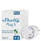 Shelly Plus Plug S - Intelligente Steckdose Funktioniert mit...
