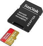 SanDisk Extreme 64 GB microSDXC Memory Card + SD Adapter...