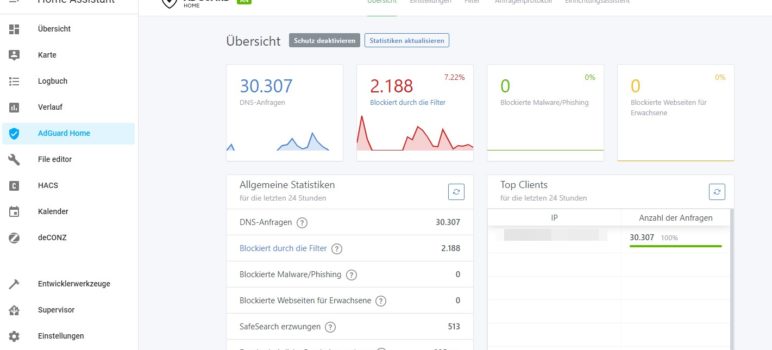 AdGuard in Home Assistant