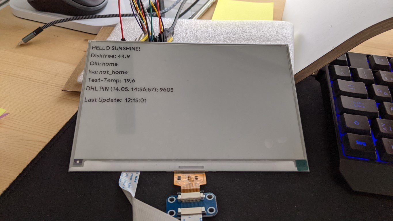 EInk Display mit ESPHome und Home Assistant steuern (ESP32) smarterkram.de