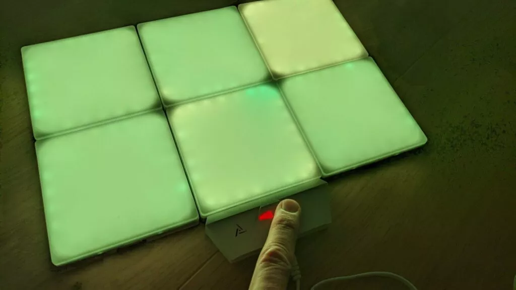 Touch-Sensor der casalux LED Magic Panel Lights