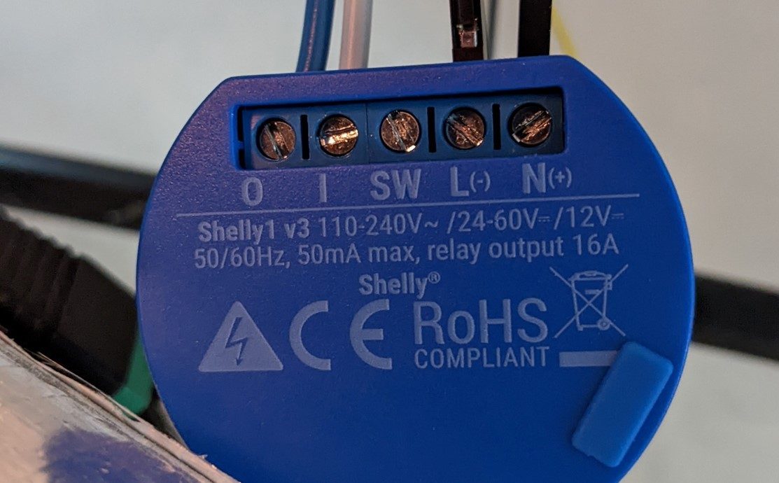 Garagentor mittels Shelly 1 in Home Assistant steuern smarterkram.de