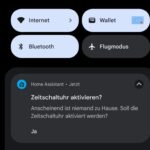 Actionable Notification mit der Home Assistant App
