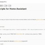 Python Scripte in Home Assistant ausführen
