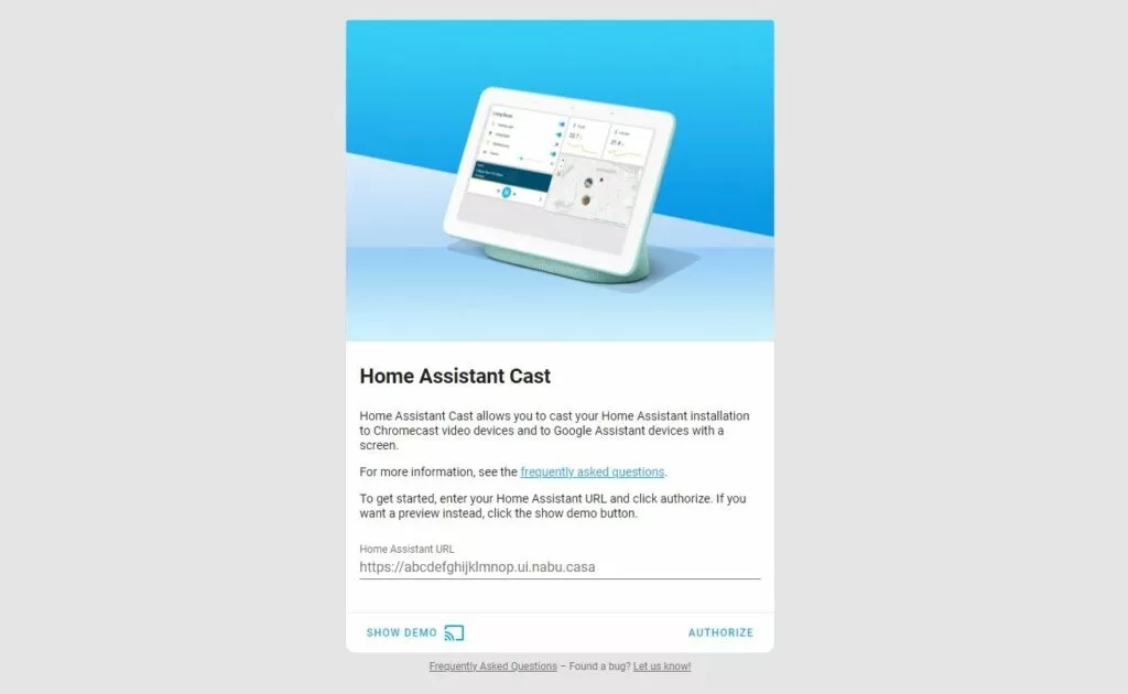 Home Assistant Cast