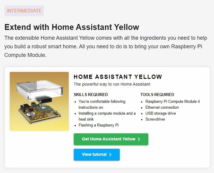 Wie betreibst du dein Home Assistant? Was ist deine Hardware? Home Assistant Yellow