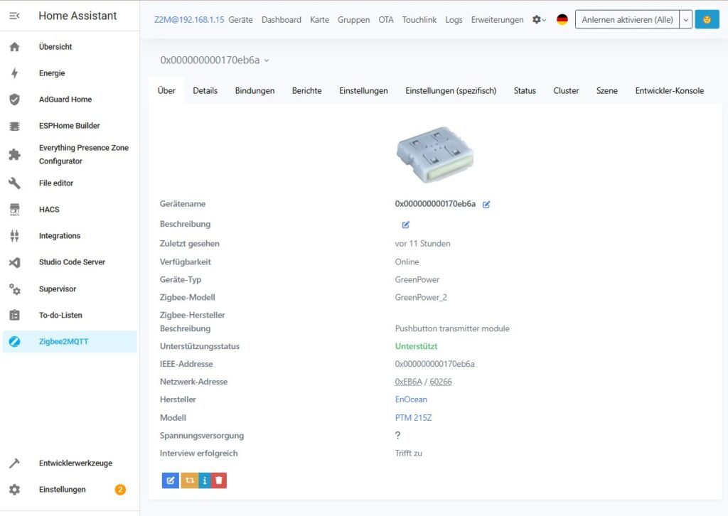 Die Versteckdose: Smart Home Integration mit Home Assistant
