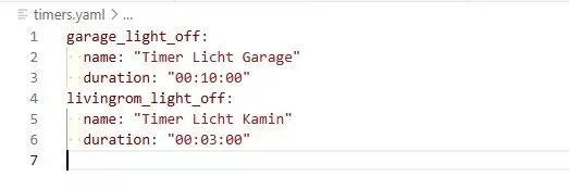 YAML-Code ohne vorherige Leerzeichen