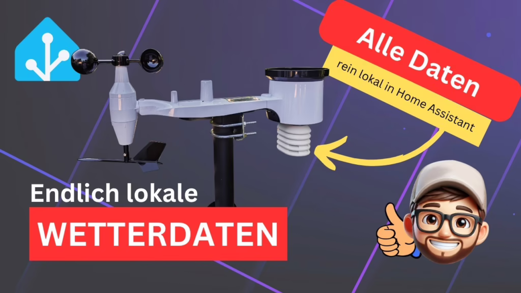 Lokale Wetterdaten in Home Asssitant