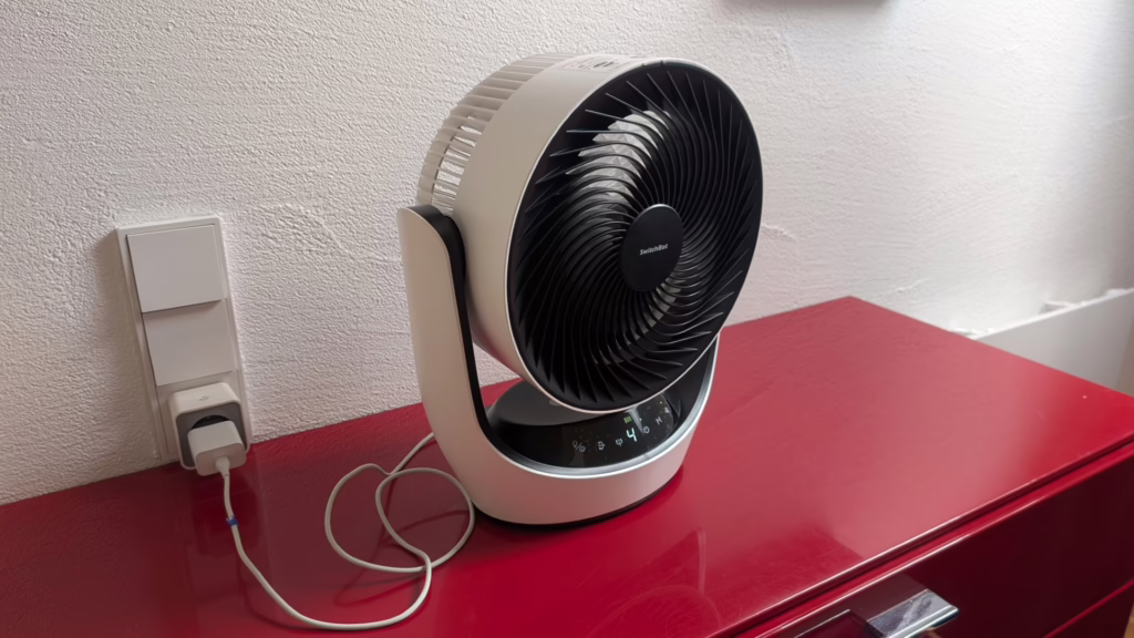 SwitchBot Ventilator an USB-Handy-Ladegerät