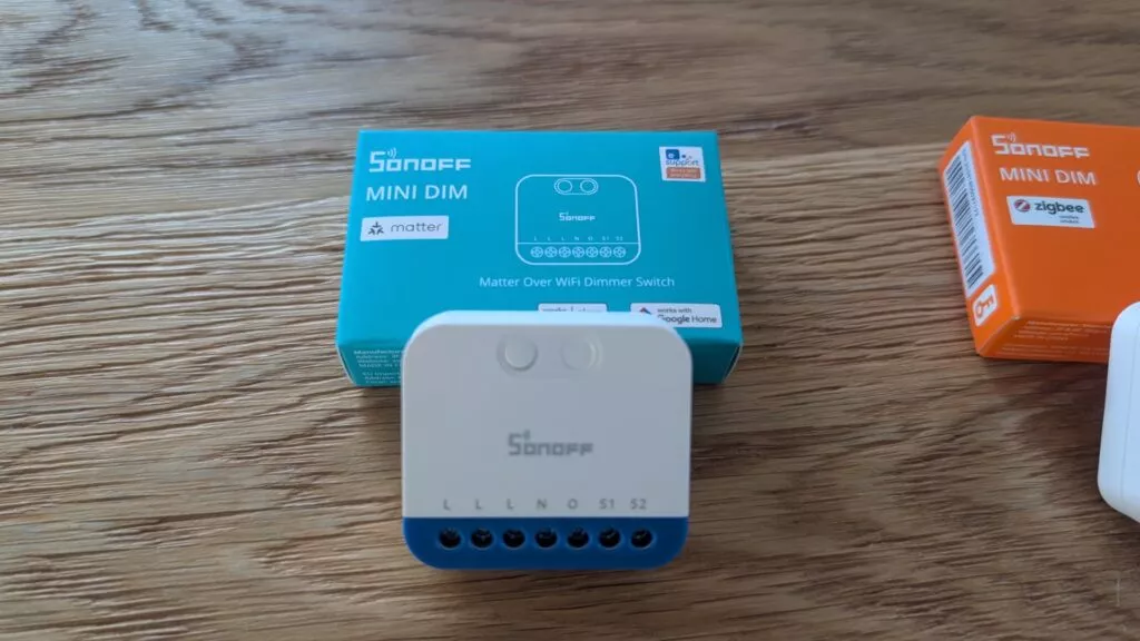 Die neuen SONOFF MINI DIM Dimmer-Switches sind da! SONOFF Matter Mini Dim mit MAtter