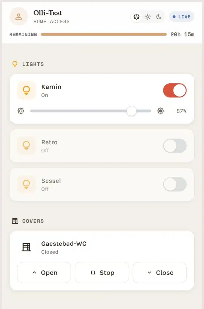 Der perfekte Gast-Zugang für Home Assistant: So steuern Besucher dein Smart Home sicher und einfac Gäste-Zugang zu Home Assistant mit ausgewählten Geräten