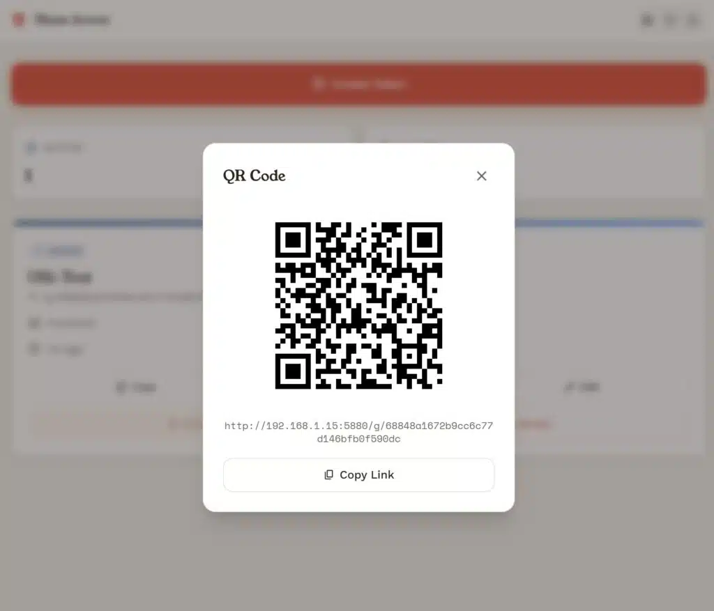Der perfekte Gast-Zugang für Home Assistant: So steuern Besucher dein Smart Home sicher und einfac Lokaler Gäste-Zugang über einen QR-Code