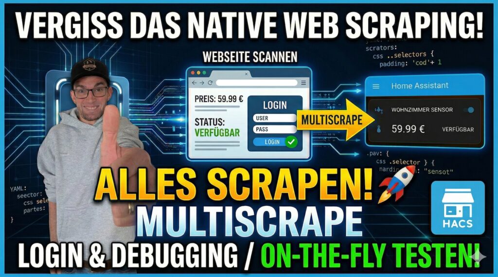 Startseite Home Assistant Multiscrape