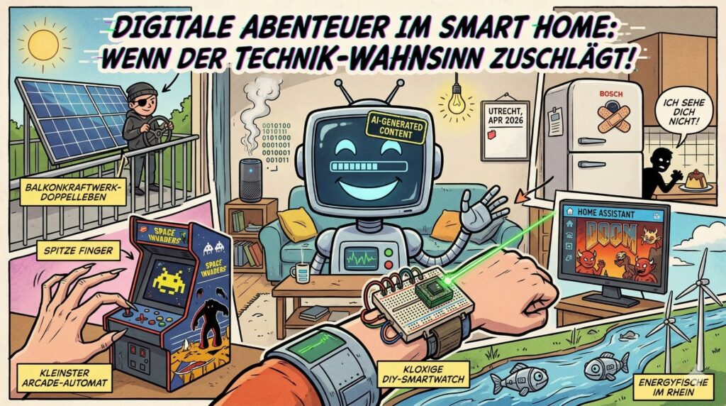 Nerd-News: Wenn der Kühlschrank erblindet und Fische Strom liefern