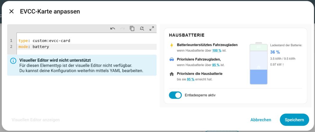 Perfekte Ladekontrolle im Smart Home: Die neue EVCC-Card für Home Assistant Perfekte Ladekontrolle im Smart Home: Die neue EVCC-Card für Home Assistant