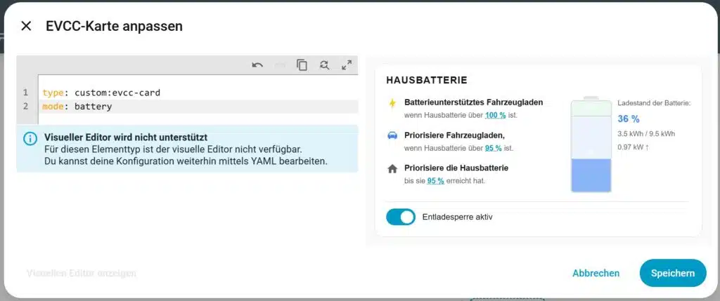 Perfekte Ladekontrolle im Smart Home: Die neue EVCC-Card für Home Assistant Perfekte Ladekontrolle im Smart Home: Die neue EVCC-Card für Home Assistant
