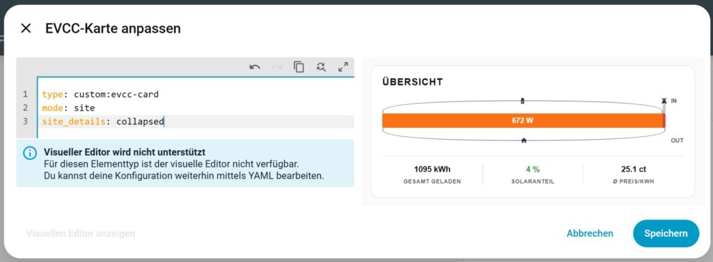 Perfekte Ladekontrolle im Smart Home: Die neue EVCC-Card für Home Assistant Perfekte Ladekontrolle im Smart Home: Die neue EVCC-Card für Home Assistant