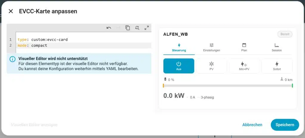 Perfekte Ladekontrolle im Smart Home: Die neue EVCC-Card für Home Assistant Perfekte Ladekontrolle im Smart Home: Die neue EVCC-Card für Home Assistant