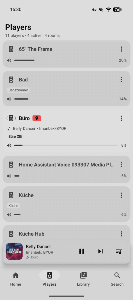 MassDroid: Die ultimative Musik-Steuerung für Home Assistant 🎶