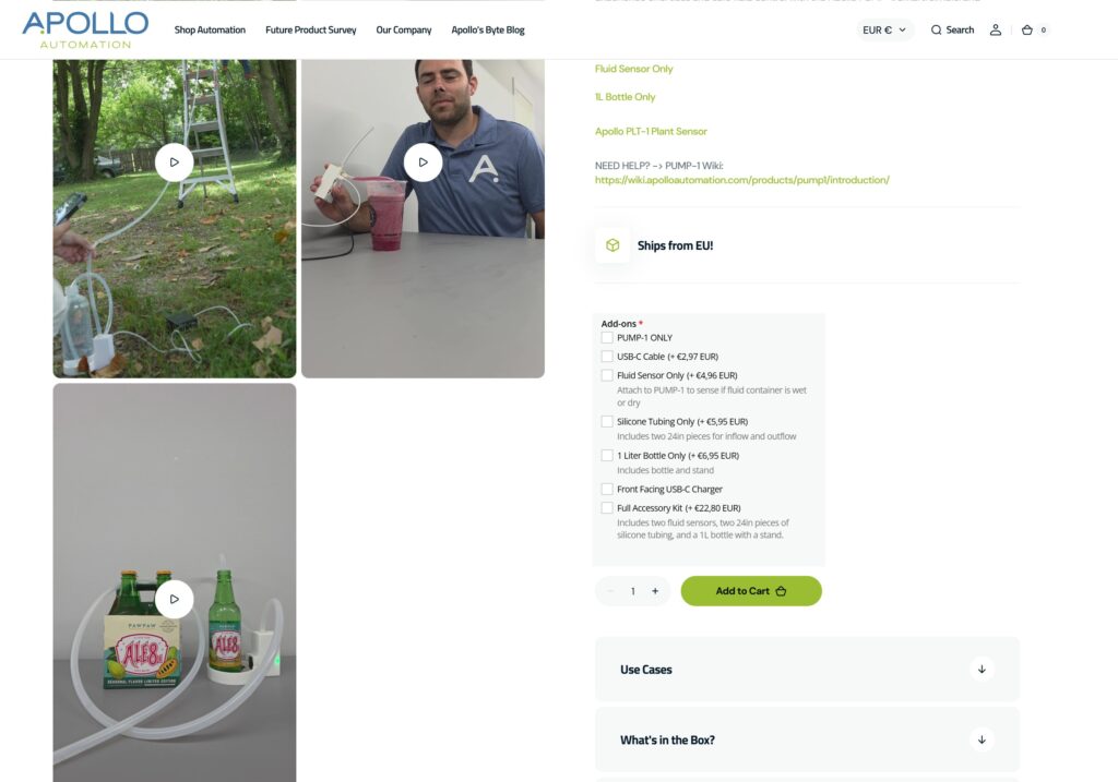 Smart Home rettet meine Zimmerpflanzen: Die Apollo PUMP-1 im Test