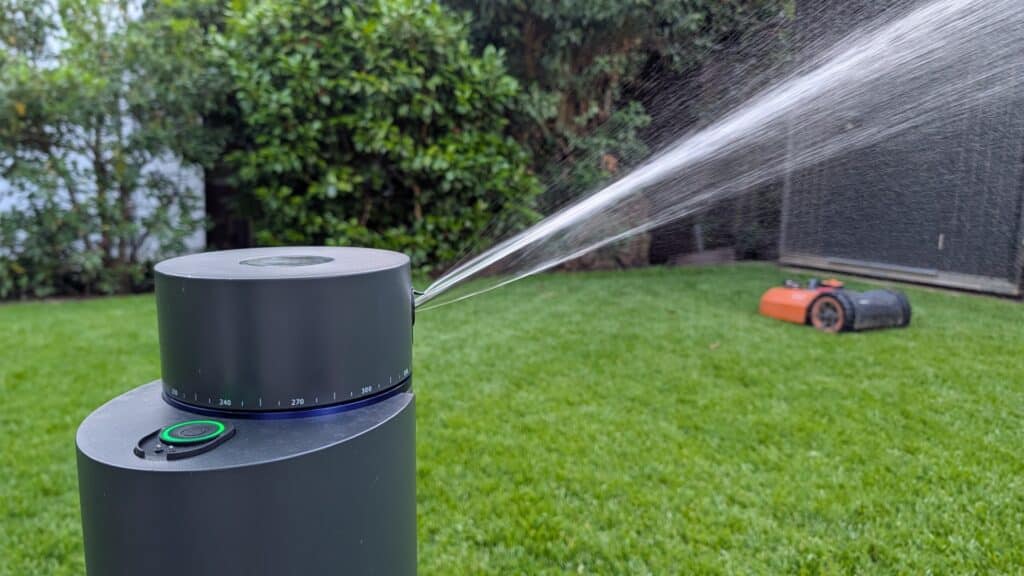 Das Aiper IrriSense 2 Bewässerungssystem Der Aiper IrriSense 2 bewässert unseren Rasen zuverlässig