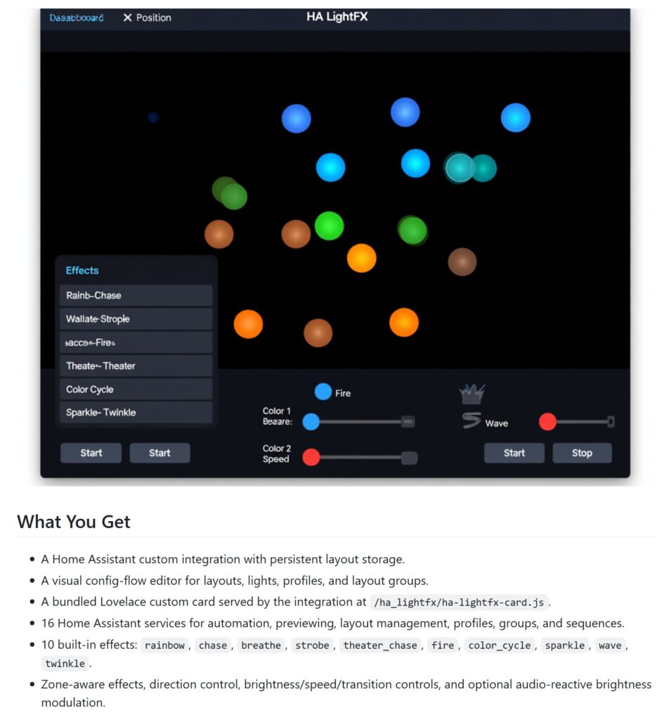 Geniale ESP-Hacks, Retro-Abfahrtstafeln und das Ende vom YAML-Chaos? HA LightFX für Lichteffekte, die man von WLED kennt