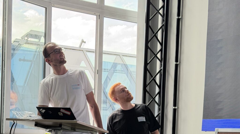 Olli und Flo beim Home Assistant Meetup in Köln