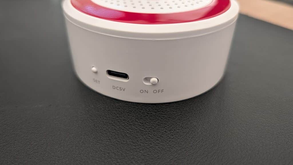 Zigbee Sirene mit Batterie SONOFF Zigbee Sirene mit physischem Schalter