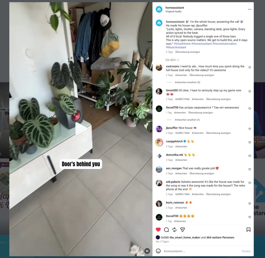 Wenn der Futternapf streikt und das Smart Home rappt Ein Smart Home Rap