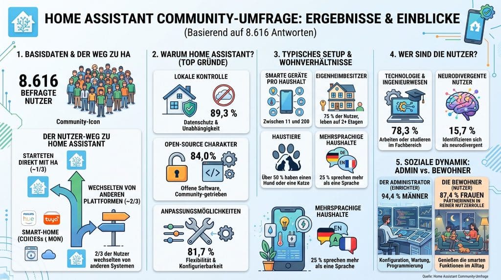 Modbus-Liebe, Pixel-Uhren und ein ESP32, der mit Feuer läuft Einige der Erkenntnisse aus der Home Assistant Umfrage 2026