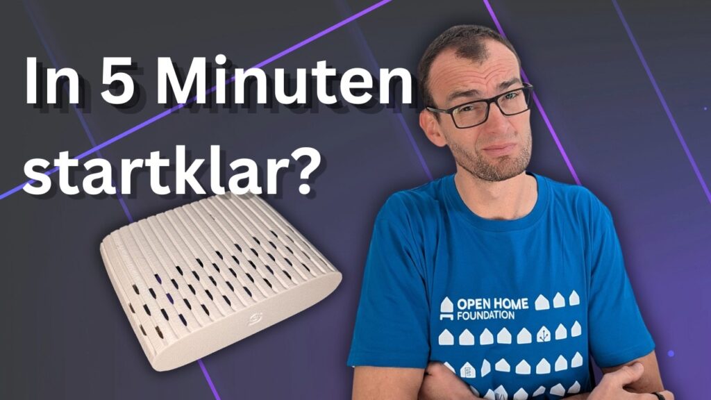 Startseite Home Assistant Plug&Play mit dem smattex white